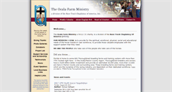 Desktop Screenshot of ocalafarmministry.com